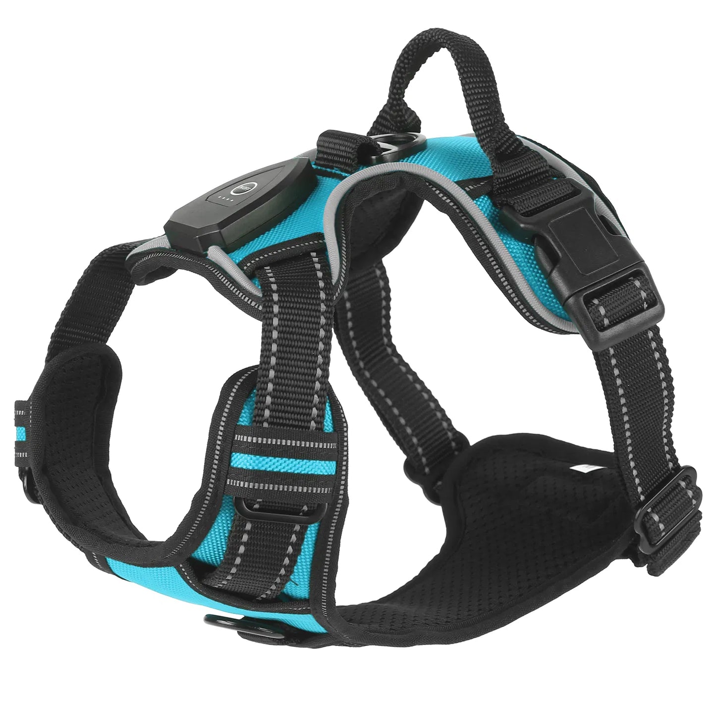 Night Beacon LED Dog Harness – Illuminate Every Walk, Protect Your Pup