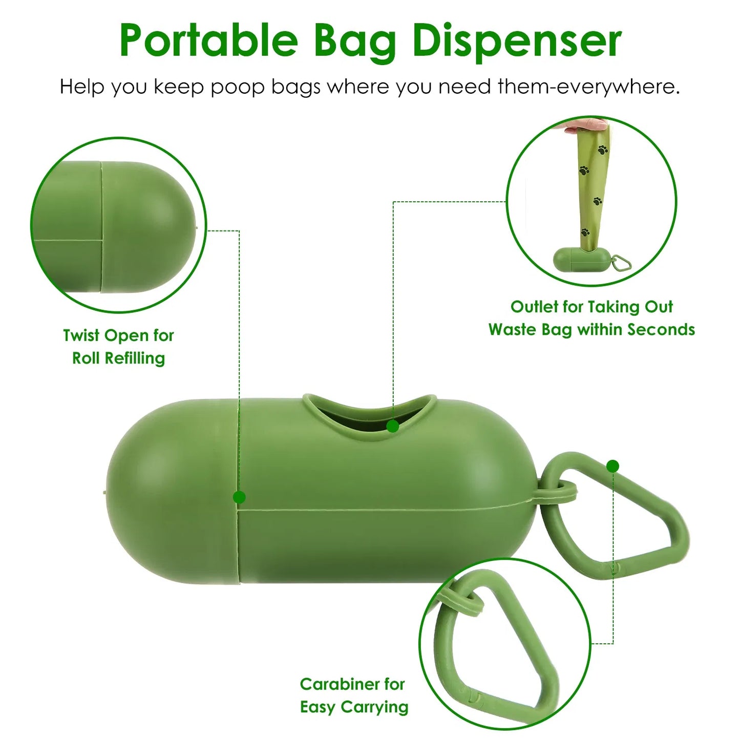 Ergonomic Long‑Handle Pooper Scooper – Telescoping or Fixed Metal Tray & Rake | Hands‑Free, No Bending