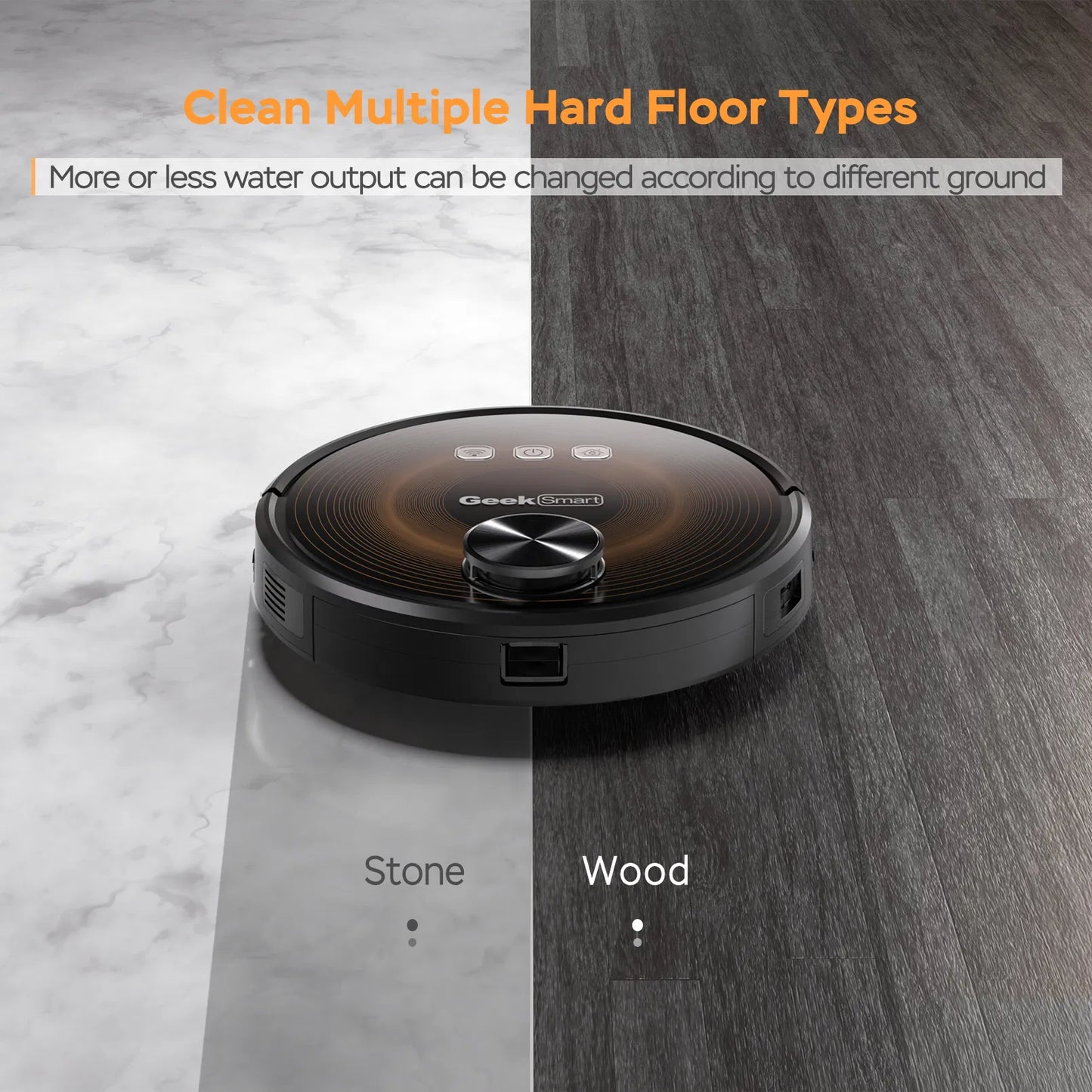 GeekSmart L8 Robot Vacuum Cleaner – Pet Hair Removal, Smart Mapping & Mopping
