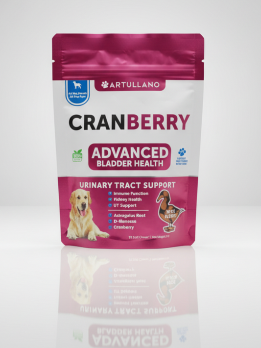Cranberry Advanced Bladder Health Soft Chews for Dogs – Kidney Support (Duck Flavor)